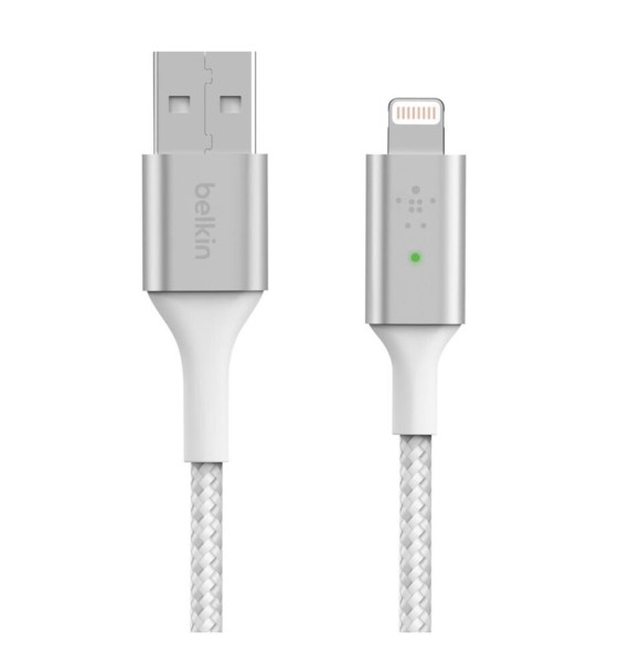 BELKIN Boost Charge Smart (0.10 m, USB A, Lightning, Weiss)