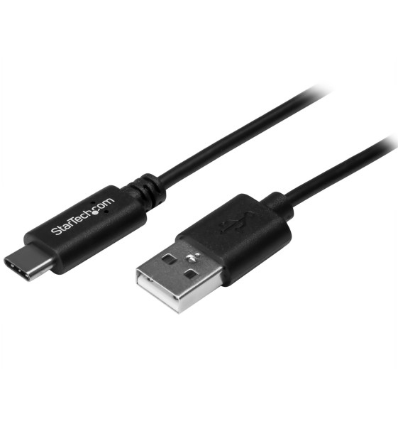 STARTECH USB Kabel (USB C, USB A, 1 m, Schwarz)