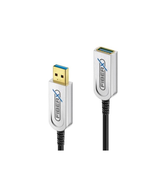 FiberX Purelink USB 3.1-Kabel 3.1 Gen2 A-A Verlängerung 20m Schwarz (20m)