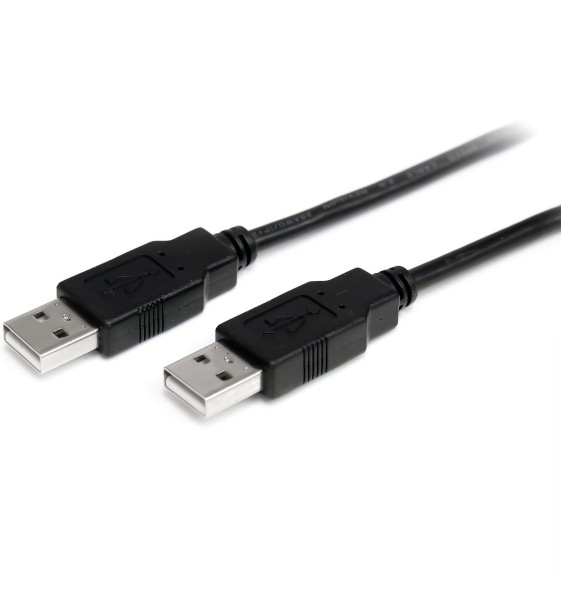 STARTECH USB-Kabel (USB A, 1 m, Schwarz)