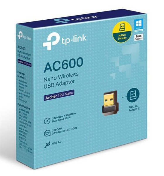 TP-Link ARCHER T2U NANO AC600 NANO (USB)