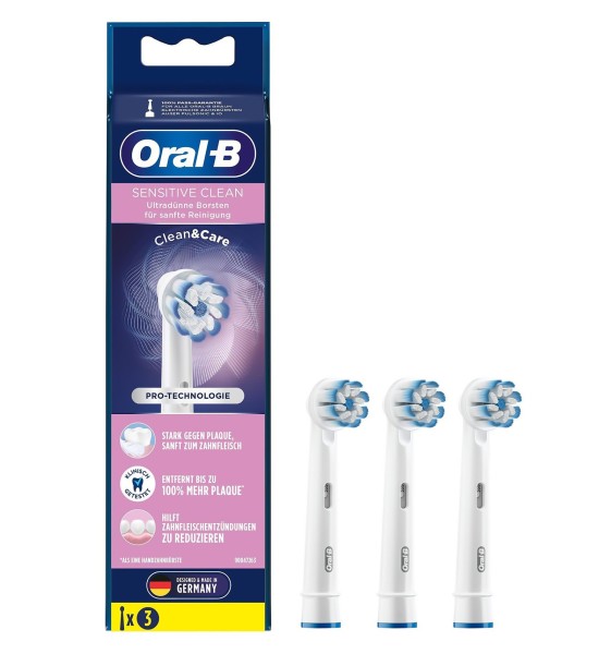 Oral B Zahnbürstenkopf Sensitive Clean 3 Stück